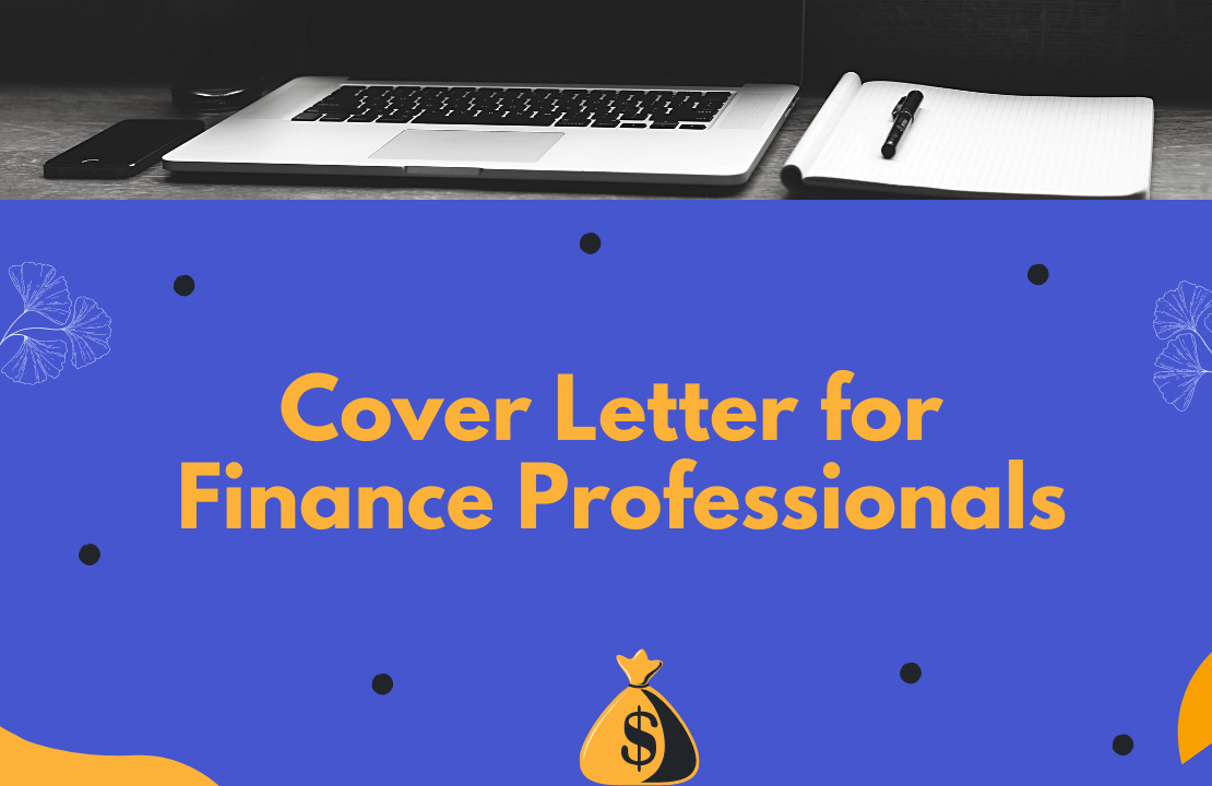 cover letter for finance professionals